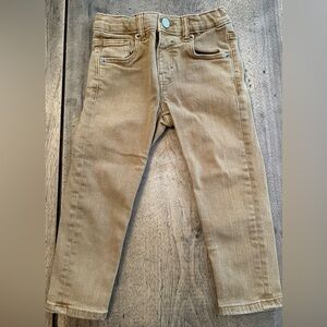 EUC Toddler Zara Tan Jeans 2-3 Yrs.